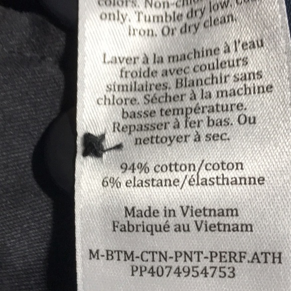 Everlane Performance Chino Pants Uniform Athletic Fit Navy Blue 29X30 - Picture 6 of 6